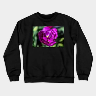 Double Purple Tulip Crewneck Sweatshirt